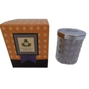 Agraria Crystal Cane candle Lavender and Rosemary NEW